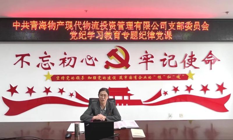 嚴(yán)明紀(jì)律作風(fēng) 永葆政治本色&mdash;&mdash;集團(tuán)黨委書記、董事長(zhǎng)劉玲同志講授專題紀(jì)律黨課