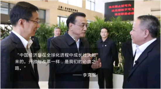 李克強提的更高水平對外開放，2015做了這些