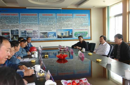 劉崇珩、馮志洪蒞臨青海物產(chǎn)北川工業(yè)物流園參觀